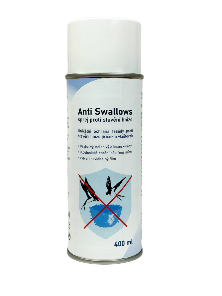 Sprej proti stavění hnízd - Anti Swallows