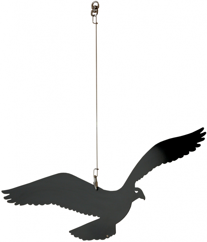 PLAŠIČ ptáků 500 mm + závěs a otočný obrtlík