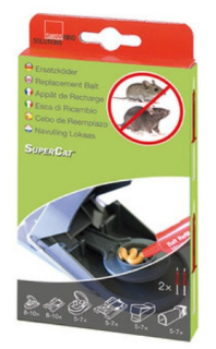 Návnada pro pasti na myši a potkany Swissinno SuperCat PRO